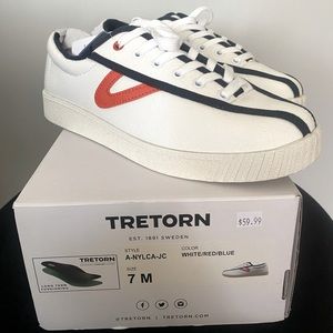 Tretorn sneakers size 7 brand new